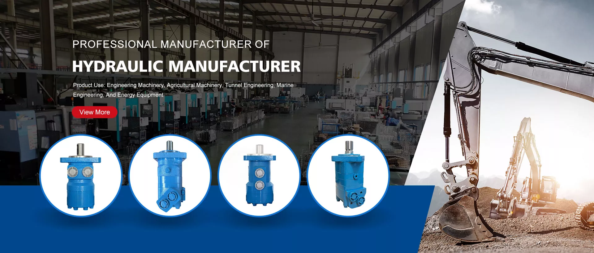 Fabricant de moteurs hydrauliques en Chine